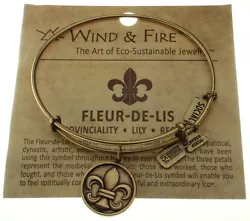 AUTHENTIC WIND & FIRE BRACELET. Just like Alex and Ani, these bracelets are not made from real silver and gold. Similar...