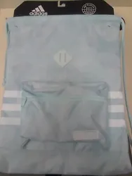 Light blue adidas string backpack