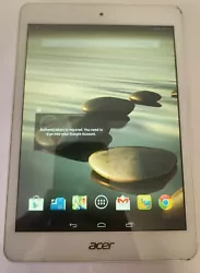 Acer Iconia A1-830 Model A1311 16GB. This has been factory reset, and has been tested and is working great. There are...