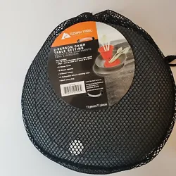 2 Person 11 Piece Table Set W/ Mesh Bag Outdoor Camping Hiking Dining Utensils. Condition is New. Shipped with USPS...