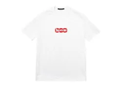 BRAND NEW WITH TAGS Louis Vuitton LV Supreme Box Logo T-Shirt Tee Sz L White Red Monogram. 100% Authentic. Supreme...