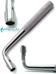 Dental punch has a slight cavity at the end so that the tooth to be driven will seat into the end and not slip off....