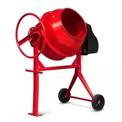 Bétonnière électrique 650w - 160L. - Puissance : 650W. - Indice de protection IP44.