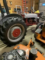 This is a 2N Series Ford Tractor. Local pick up only. I believe the tractor is a 1948 year/model but not 100% sure on...