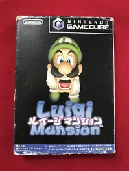 Luigi Mansion Nintendo GameCube version japonaise bon état complet Envoi rapide soigné