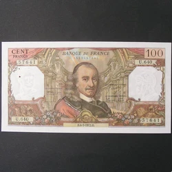 100 Francs Corneille / 100 Francs Corneille. 100 Francs Corneille 4-5-1972, SUP+ Billets fran�ais, Banque de France....