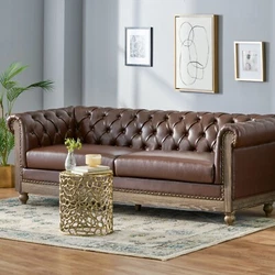 Each nailhead is individually applied for a beautiful, hand-crafted touch. Finished with beautifully turned legs and...