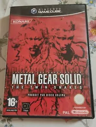 Metal Gear Solid Twin Snakes Gamecube Complet PAL FR Game Cube présence de quelques rayures sur les CD mais le  jeu...