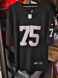 LAS VEGAS RAIDERS JERSEY HOWIE LING NWT MENS XL.ALL STICHED EXCELLENT QUALITY SHIPS USPS FIRST CLASS MAIL