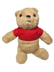 Vintage Winnie the Pooh Bear Plush Handmade Stuffed Animal Teddy Quality 12”