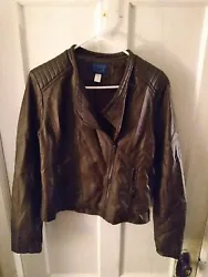 Simply Styled Missy Moto Jacket - Size M - Brand New. See measurements looks small for a adult M , probably a junior...