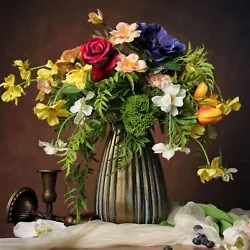 Ready for use. Instantly own an artistic collection of nature out of the box, like a bunch of real flowers you just...