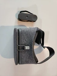 Google Daydream View VR Headset - Slate.  Lightly used no box included. Batteries may need to be replaced.