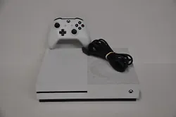 Microsoft Xbox One S Console White Model 1681. S/H TO THE CONTINENTAL US ONLY.