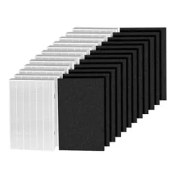 Premium Quality - HEPA filters are capable of capturing up to 99.97% of dust and allergens as tiny as 0.3 microns to...