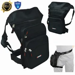 Tactical Military Drop Leg Thigh Bag. Multi Purpose Drop Leg Bag. Adjustable shoulder strap design, free to adjust the...