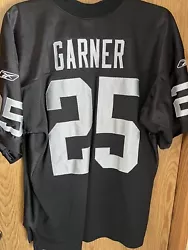 Charlie Garner Reebok authentic Oakland Raiders jersey size 46 NFL Jerseys. This jersey is in great shape.