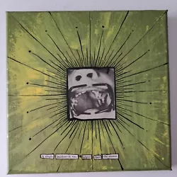original mixed media painting on canvas signed Alzheimers Dementia series 8 x 8