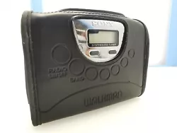 Sony Walkman WM-FX261 Cassette Lecteur Radio AM/FM avec étui Non Testé Not test.