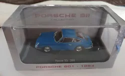 Porsche 901 Bleu 1964 Neuve 1/43 Collection norev by atlas. Idéal petit cadeau sympa pour petit budget !!!!! Livraison...
