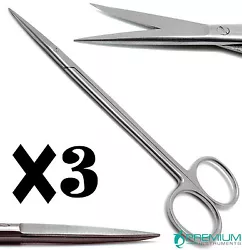 Kelly Scissor 7”, Working end Length 1.5”, Net Weight 1.56 oz.: Scissors are used in oral surgery for Sharp...