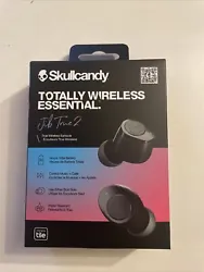 Skullcandy Totally Wireless Essential Jib True 2 Earbuds - Black - New in BoxHeadphone Type: True Wireless...