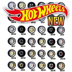 Easy to install Real Rider Wheels with rubber tires for Hot Wheels and 1/64 Scale Cars. Insert bent pin into axle tube...
