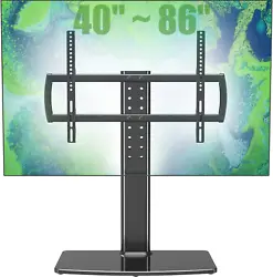 Are you looking for a stable and versatile TV stand that doesnt require drilling holes in your wall?. Look no further!...
