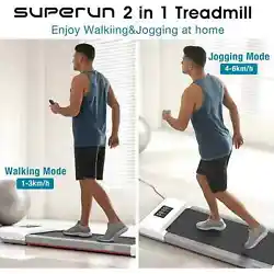 Stay productive and in shape with the Dpforest 2.5HP Under Desk Walking Pad Treadmill.