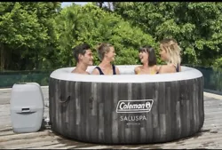 Enjoy a luxurious spa experience in the comfort of your own backyard with the Coleman Saluspa Inflatable Hot Tub. This...