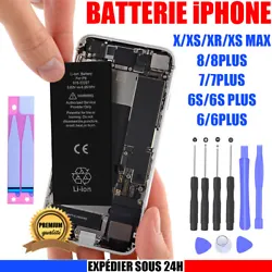 IPhone 6s (1715 mAh). iPhone XR (2942 mAh). iPhone XS Max (3172 mAh). iPhone XS (2716 mAh). 100% Neuve. iPhone 6 (1810...