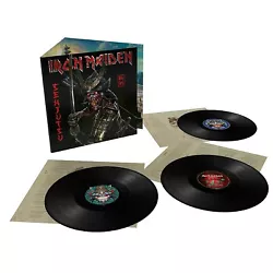 Artiste Iron Maiden Titre de lalbum Senjutsu Format Edition Limitée En Triple Vinyle Lp 180 Grappelle moi.. Nouveau...