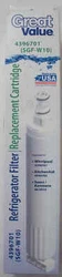 Great Value Refrigerator Filter - USA - 4396701 - SGF-W10. Whirlpool 4396701, Kitchen Aid 4396702, Sears / Kenmore...