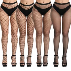 Dressing the fishnet tights coupled with your favorite skirts or shorts, these are a perfect fit and will let you show...
