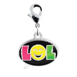 These versatile charms can be placed not only on Charm Bracelets & Necklaces, but it can also be attached to Rainbow...