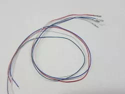 Jeu de 4 câbles longueur 35 cm / 13,78 pouces Connexion Phono x bras de lecture X Technics SL-1200, SL-1210 compatible...