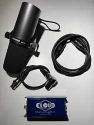 Used Shure SM7B and Cloudlifter CL-1. Both work great! Local pickup available.
