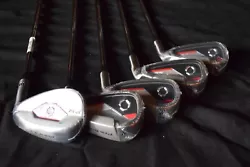IF YOURE LOOKING FOR A GREAT DEAL ON AN IRON SET HURRY! LIMITED QUANTITY! YOU GET A TERRIFIC 6 IRON,7,8,9,PW ALL AT ONE...