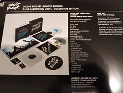 Daft Punk - Alive 1997 / Alive 2007 - Deluxe Box Set Limited Edition.  eth: 0x99E374907B3862787786476a430AE86cFFA05368 ...