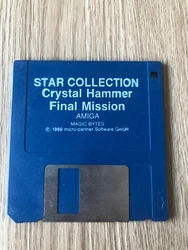 CRYSTAL HAMMER + FINAL MISSION SUR COMMODORE AMIGA 500 (disquette) EN BON ÉTATENVOI EN LETTRE SUIVIE SOUS ENVELOPPE À...