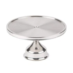 Stainless Steel Cake Stand 13-Inches Diameter, Commercial Grade ---Item Package Quantity: 1 Show off the quality and...