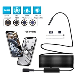 Directly plug and play, easy to connect and use;. around the engine, motor vehicle inspection, sewer pipeline...