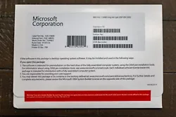 Genuine Microsoft Windows 7 Professional64 bit SP1 edition full version, sealed, with original OEM installation DVD and...