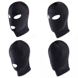 Full head cover with blindfold/open eye/open eye with open mouth/open mouth with blindfold, stretchy and breathable....