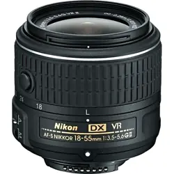 Mount : Nikon F-Mount. Type : Standard Zoom Kit Lens with Stabilization. Kept in like new, open box condition. Pulls...