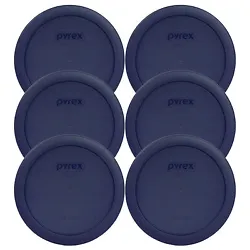 The Pyrex 7201-PC dark blue lid fits the 4 cup Pyrex mixing bowl. The Pyrex lids make cooking, serving and storing...