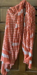 Louis Vuitton Supreme pink scarf. 7 Feet Long. This will sell fast.