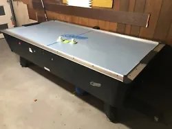 APPROVED FORPLAY BY THE U.S. AIR TABLE HOCKEY ASSOCIATION. PRICE REDUCED because of small hole ontable that DOES NOT...