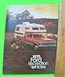WITH detailed Trailer Towing Capacity matrixes and technical data for all recreational 1975 Ford cars, trucks, sport...