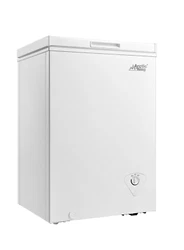 You can also place the chest freezer in another storage space in your house for easy access. The chest freezer features...